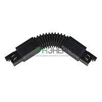 Соединитель UBX-A24 BLACK 1 POLYBAG (черн.) Uniel 09772