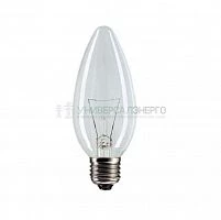 Лампа накаливания Stan 40Вт E27 230В B35 CL 1CT/10X10 Philips 921492044218