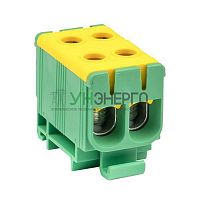 Клемма силовая вводная двойн. КСВ 16-50кв.мм желт./зел. EKF plc-kvs2-16-50-y-green