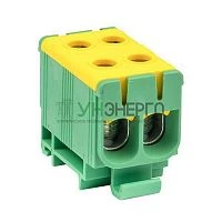 Клемма силовая вводная двойн. КСВ 16-50кв.мм желт./зел. EKF plc-kvs2-16-50-y-green