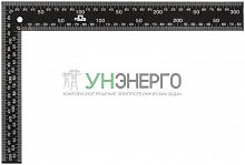 Угольник столярный цельнометаллический 200х300мм MOS 19614М Угольник столярный цельнометаллический 200х300мм MOS 19614М