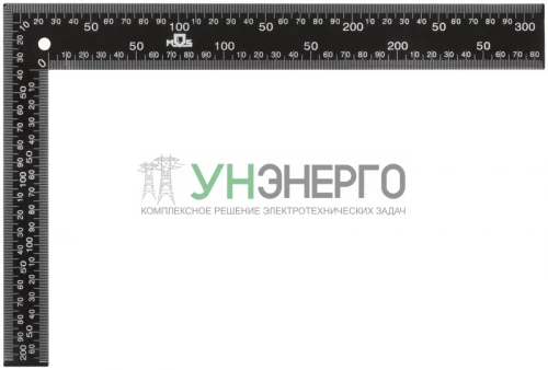 Угольник столярный цельнометаллический 200х300мм MOS 19614М