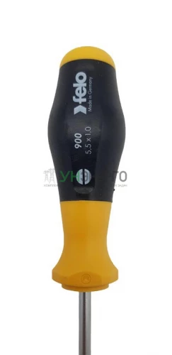 Отвертка шлицевая SL5.0х1.0х125 Felo 90055410 фото 2