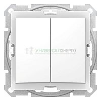 Выключатель 2-кл. СП Sedna 10А IP44 (сх. 5) 250В механизм бел. SchE SDN0300421 Выключатель 2-кл. СП Sedna 10А IP44 (сх. 5) 250В механизм бел. SchE SDN0300421