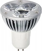 Лампа светодиодная, 3LED(3W) 230V E14 6400K, LB-112 25203