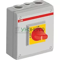 Рубильник 3п OTP63A3M 63А в боксе ABB 1SCA022613R1200