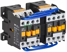 Контактор КМИ-11830 реверс 18А 230В/АС3 2НО IEK KKM13-018-230-20-1 Контактор КМИ-11830 реверс 18А 230В/АС3 2НО IEK KKM13-018-230-20-1