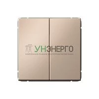 Выключатель 2-кл. ArtGallery 10AX быстрозажим. клем. механизм песочн. SE GAL001251S