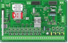 Панель охран. радиоканальн. Контакт GSM-16 (с GSM коммуникат. до 16 провод. ШС) Ритм 236066