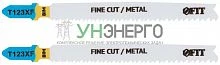 Полотно по алюминию и цвет.мет HSS фрезерованные зубья 100/74мм переменный шаг (T123XF) (уп.2шт) FIT 40929 Полотно по алюминию и цвет.мет HSS фрезерованные зубья 100/74мм переменный шаг (T123XF) (уп.2шт) FIT 40929
