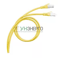 Патч-корд LCS RJ45 STP кат.6А 3м желт. Leg 051782