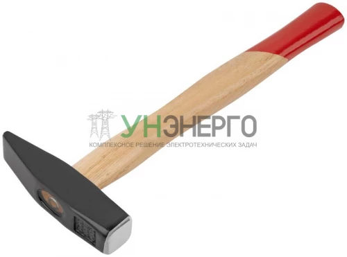 Молоток 400г деревянная ручка MOS 44044М фото 2