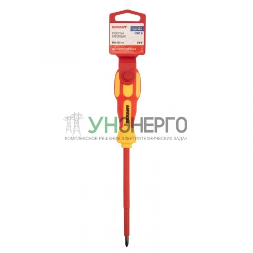 Отвертка "Электрика" PH1 125мм REXANT 12-4717 фото 4