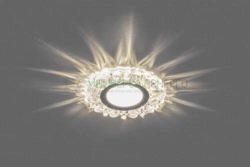 Светильник встраиваемый с белой LED подсветкой Feron CD926 потолочный MR16 G5.3 прозрачный 28901 фото 2
