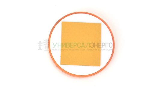 Светоотражатель круглый 61 мм (оранжевый самоклеющийся) WAS 844 фото 4