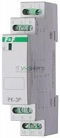 Реле промежуточное PK-3P/Un (монтаж на DIN-рейке 35мм 12В AC/DC 3х8А 3P IP20) F&F EA06.001.010
