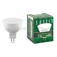 Лампа светодиодная SAFFIT SBMR1611 MR16 GU5.3 11W 6400K 55153