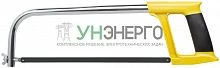 Ножовка по металлу 300мм овальная рама; ручка пластик. прорезиненная FIT 40067 Ножовка по металлу 300мм овальная рама; ручка пластик. прорезиненная FIT 40067