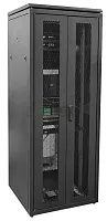 Шкаф сетевой LINEA N 28U 800х800мм распашная перф. передняя дверь задняя перф. черн. ITK LN05-28U88-2PP Шкаф сетевой LINEA N 28U 800х800мм распашная перф. передняя дверь задняя перф. черн. ITK LN05-28U88-2PP