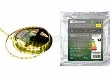 Лента светодиодная SMD2835-60 LED/м-IP65-12 В-4.8 Вт/м-желтый (5 м) TDM