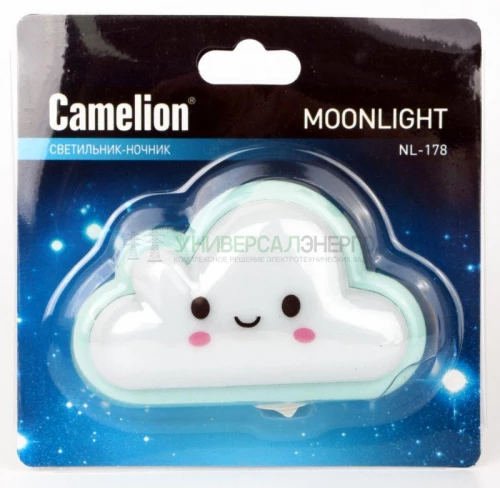 Светильник светодиодный NL-178 "Облако" ночник с выкл. 220В Camelion 12534 фото 2