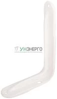 Уголок-кронштейн усиленный 100х150мм (0.8мм) бел. FIT 65956