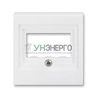 Накладка Levit для розеток USB/HDMI/VGA бел. ABB 2CHH290040A4003