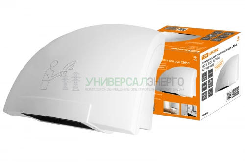 Электрическая сушилка для рук СЭР-1, 230 В, 2000 Вт, TDM