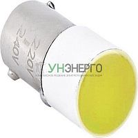 Лампа BA9s для NP2 AC/DC24В (LED) (R) желт. CHINT 576748