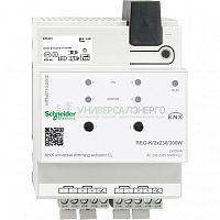 Диммер универсальный LED REG 2х230 300Вт SchE MTN6710-0002 Диммер универсальный LED REG 2х230 300Вт SchE MTN6710-0002