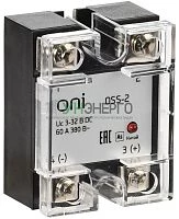Реле твердотельное OSS-2 60А 380В AC 3-32В DC ONI OSS-2-3-60-B