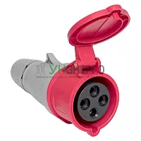 Розетка переносная 224 3P+PE 32А 380В IP44 PROxima EKF ps-224-32-380-PRO Розетка переносная 224 3P+PE 32А 380В IP44 PROxima EKF ps-224-32-380-PRO
