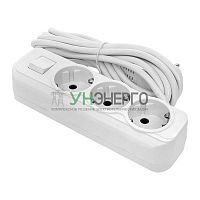 Удлинитель 3х2м с заземл. 16А IP20 Эксперт 3.0кВт с выкл. ПВС 3х1 PROxima EKF UBA16-310-3-02i
