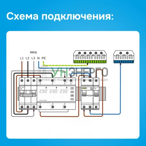 Переключатель фаз FS6-63 Welrok 4660251141417 фото 9