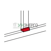 Отвод плоский для односекционных кабель-каналов DLP 65х150/195/220 - ширина профиля 105 Leg 010738