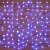 Гирлянда светодиодная "Светодиодный Дождь" 2.5х2м 300LED син. 16Вт 230В IP20 свечение с динамикой провод прозр. Neon-Night 235-053