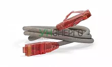 Патч-корд кат.5E U/UTP LSZH 1м PC-LPM-UTP-RJ45-RJ45-C5e-1M-LSZH-GY сер. Hyperline 42270