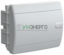 Корпус ЩРВ-П-8 UNION Compact IP41 бел. дверь пластик. IEK UIC-KP13-V-08-41-K01