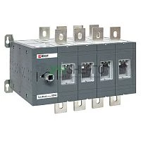 Рубильник 4п 630А реверсивный без рукоятки управления TwinBlock EKF tb-s-630-4p-rev
