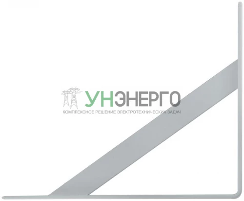 Уголок-кронштейн усиленный 250х200мм бел. FIT 66086 фото 2
