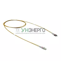 Шнур оптический коммутационный переходной Duplex LC-UPC/FC-UPC 50/125 OM2 3м DKC RNPC50DFL3