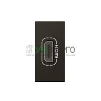 Розетка 1мод. HDMI Mosaic со шнуром черн. Leg 079478L Розетка 1мод. HDMI Mosaic со шнуром черн. Leg 079478L