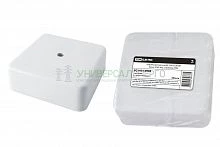 Коробка распаячная КР 75х75х28 ОП белая, IP40, инд. штрихкод TDM