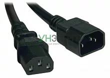 Кабель электропит. PDU 3х1.5 2м с разъемами С13-C14 ITK PC-C13C14-2M Кабель электропит. PDU 3х1.5 2м с разъемами С13-C14 ITK PC-C13C14-2M