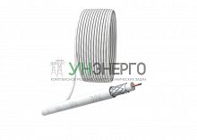 Кабель коаксиальный RG-6U 75 Ом CCS/(оплетка Al 48%) PVC бел. (уп.50м) Simple Эра Б0044600 Кабель коаксиальный RG-6U 75 Ом CCS/(оплетка Al 48%) PVC бел. (уп.50м) Simple Эра Б0044600