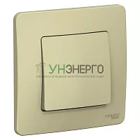 Выключатель 1-кл. СП Blanca 10А IP20 (сх. 1) 250В беж. SE BLNVS010107