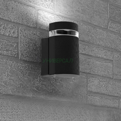 Светильник садово-парковый Feron DH1701, на стену вверх,  GU10 230V, черный 48317 фото 2
