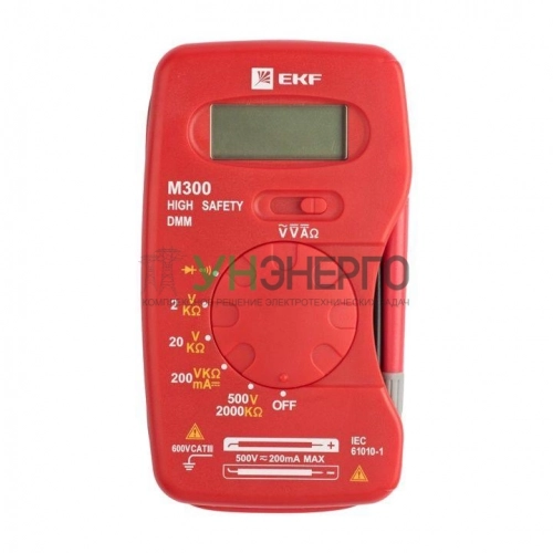 Мультиметр цифровой M300 Expert EKF In-180701-pm300 фото 5