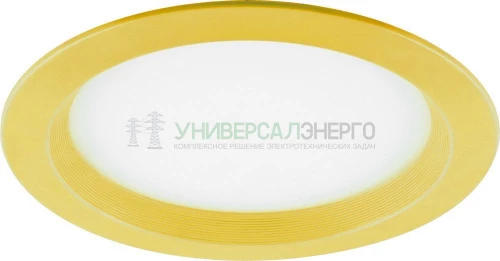 Светодиодный светильник Feron AL525 встраиваемый 9W 4000K желтый 28534