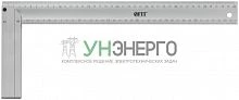 Угольник столярный литой профи 400мм алюм. FIT 19554